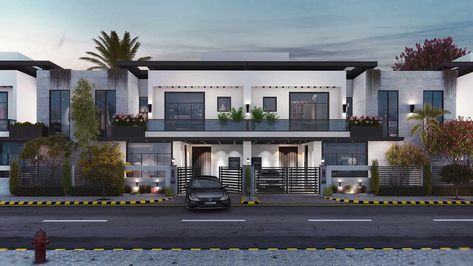 Serene Villas, official render