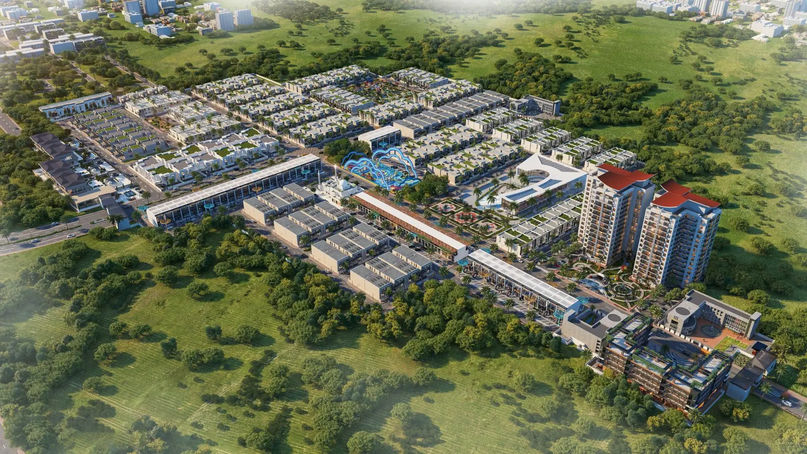 ATC Villas, the full 77 acres. Developer render.